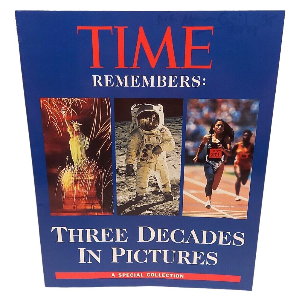 Time Remembers Three Decades In Pictures Vintage 1994 Spec Coll Magazine Ex Con